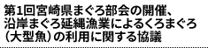 第1回宮崎県まぐろ部会の開催、沿岸まぐろ延縄漁業によるくろまぐろ（大型魚）の利用に関する協議